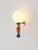Donna i wall lamp in brass, copper, glass & aluminium by studio marine breynaert. Dimensions: w 18.5 x d 21 x h 41.5 cm....