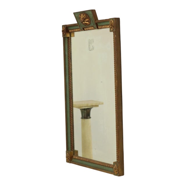 Large Gilt Wood Mirror, France, 1920 For Sale - Image 12 of 18