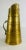 Mid 20th Century Solid Brass Hand Chafed Vessel For Sale - Image 4 of 9
