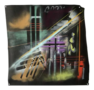 Abstract Original Painting by Erik Sulander 36x36