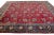 1960s Vintage Floral Tabriz Persian Wool Rug in Red For Sale In New York - Image 6 of 7