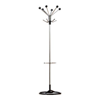 1970s Postmodern Atomic Hat & Coat Rack Stand (1) For Sale