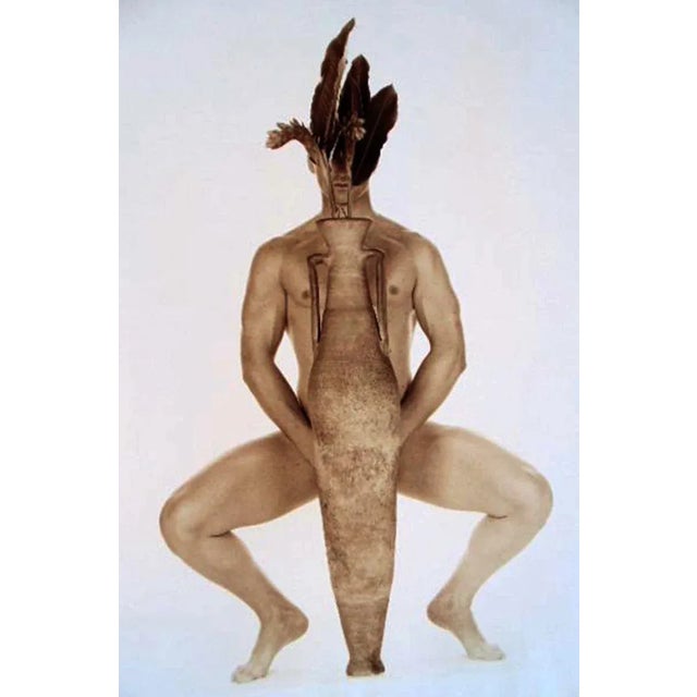 Len Prince American 1953 - Tony with Amphora. c 50 BC gelatin print signed , dated 1991, titled and numbered 5/10 image 23...