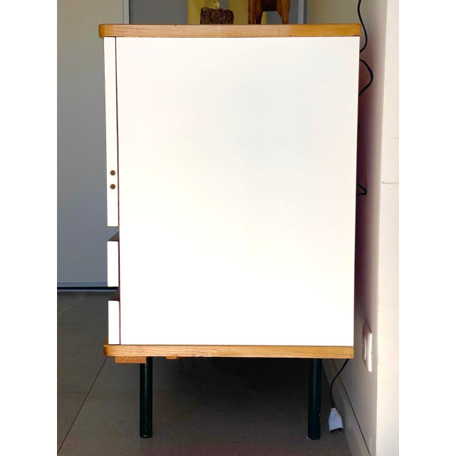 Mid-Century Modern Vintage Sideboard by Joseph André Motte, 1960s For Sale - Image 3 of 14