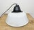 Industrial White Enamel and Cast Iron Pendant Light, 1960s For Sale - Image 14 of 17