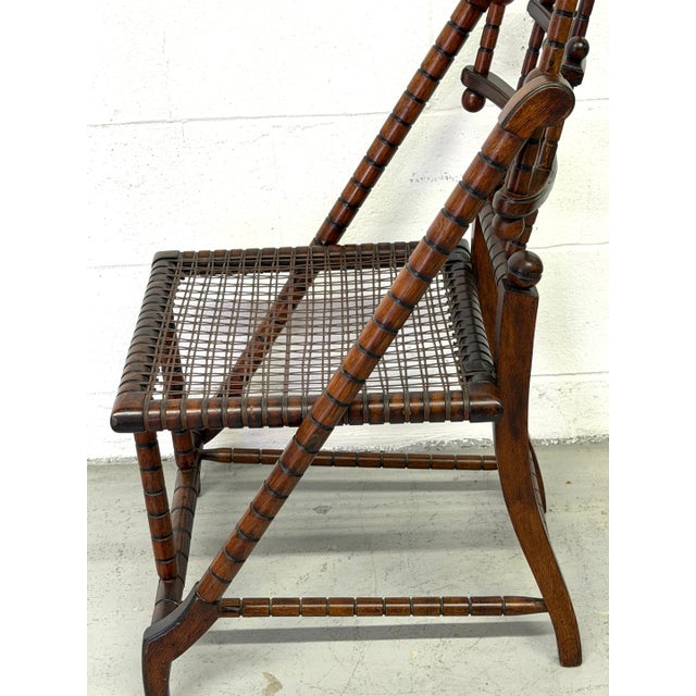 American George J. Hunzinger American Aesthetic Movement Side Chair, Circa 1880–1895 For Sale - Image 3 of 15