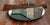 Wood Mid-Century Modern Round Mirror With Sculptural Carved Walnut Accent For Sale - Image 7 of 17