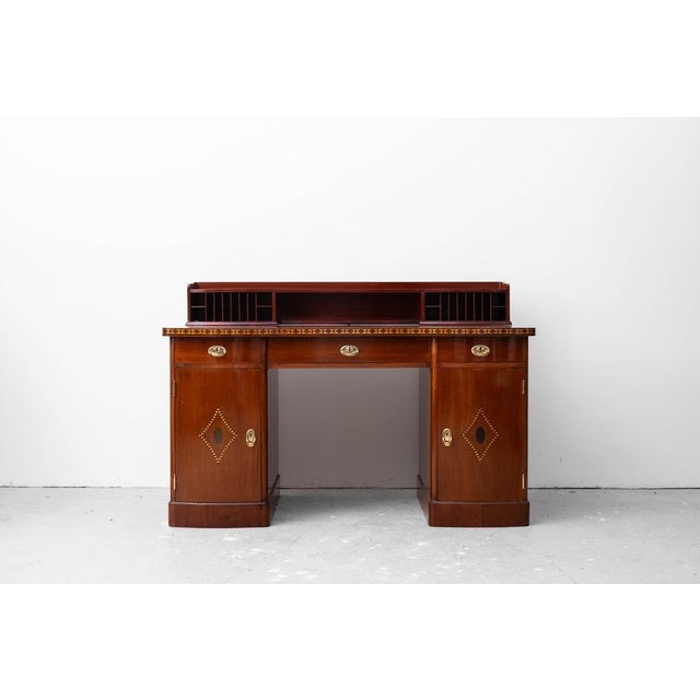 Art Nouveau Desk with Attachment For Sale - Image 17 of 17