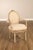 French Louis XVI Style Pair of Cream Painted Armchairs For Sale - Image 4 of 18