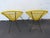 Mid-Century Modern Acapulco Yellow Woven Wicker Indoor and Outdoor Patio Lounge Chair a Pair 6607 For Sale - Image 3 of 12