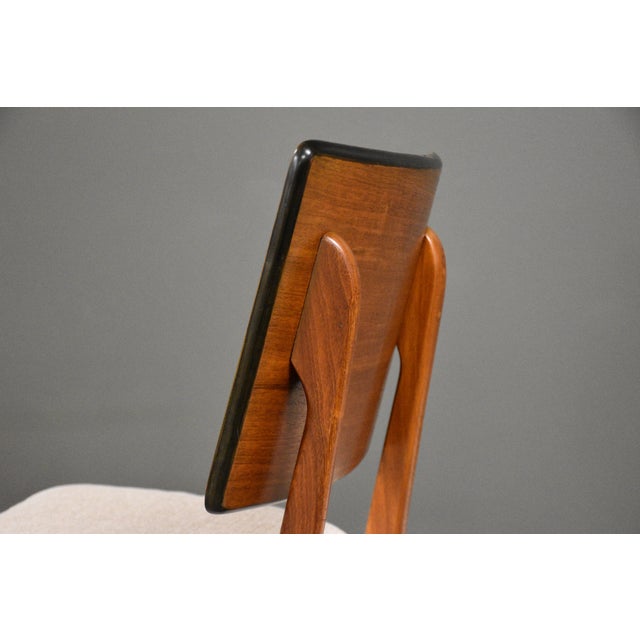 Modern Burl Dining Chairs by Herritage - Set of 6 For Sale In Boston - Image 6 of 8