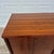 American of Martinsville Mid 20th Century Modern Sculpted Walnut 5-Drawer Highboy Tall Boy Dresser Chest of Drawers For Sale - Image 4 of 11