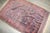 Rustic Navy Balouch Geometric Rug no. j5168 For Sale - Image 3 of 5