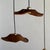 Small Wavy Leaf-Shaped Teak Pendant Light, 1980s For Sale - Image 13 of 18