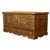 A very attractive antique 'Zanzibar' teak and brass stud work & copper overlay dowry chest, circa 1890. A fine quality...