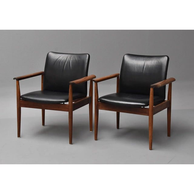 Mid-Century Modern 209 Diplomat Armchair by Finn Juhl for France & Søn / France & Daverkosen, 1960s For Sale - Image 3 of 8