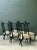 Late 20th Century Vintage Christopher Guy Art Nouveau Style Dining Chairs - Set of 6 For Sale - Image 5 of 13