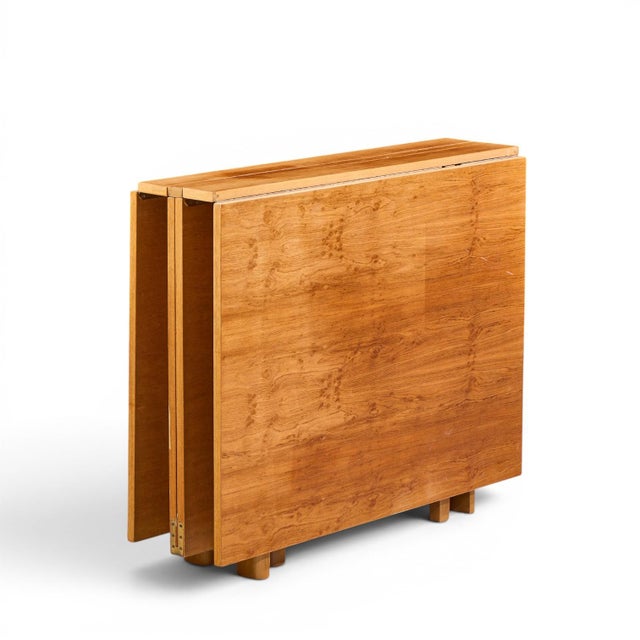 Bruno Mathsson Bruno Mathsson Style Maria Mid Century Danish Teak Expanding Dining Table For Sale - Image 4 of 10