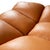 Set of Husk Lounge Chair and Ottoman in Cognac Leather from B&B Italia / C&B Italia For Sale - Image 5 of 17