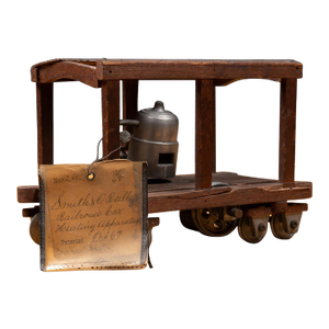 Mid-19th Century Smith & Reilley Railroad Car Heater Patent Model