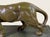 Early 1900’s Pair of Barye “Jaguar Qui Marche No 2” Bronzed Sculptures/Bookends For Sale - Image 10 of 11