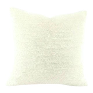 Beacon Hill Arches White Chenille Pillow Cover For Sale