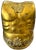 Neoclassical Mid 20th Century Roman Style Life-Size Brass Cuirass Wall Sculpture With Medusa Relief For Sale - Image 3 of 14