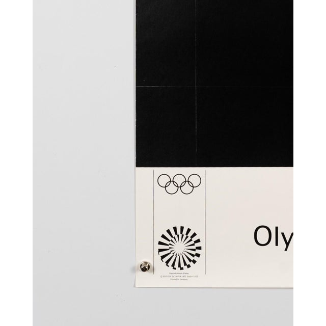 Munich 1972 Olympic Games Olympic Poster by Paul Wunderlich For Sale - Image 6 of 9