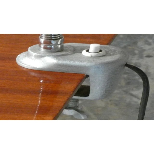 1970s Steel Lamp with Clamp, 1970s For Sale - Image 5 of 7