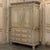 18th Century Dutch Louis XVI Period Stripped Oak Linen Press For Sale - Image 4 of 18