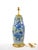 Celadon 20th Century Tall Chinese Export Chinoiserie Table Lamp / Hand-Painted Details For Sale - Image 8 of 12