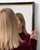 This mirror makes its impression through black/gold thin frame, square. The piece dates to 19th Century, sourced from...
