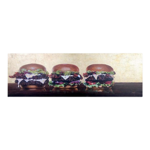 Duke Windsor, "Sliders, Three", Impressionist Still Life Painting With Gold Leaf