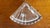 1980s Genuine Lead Crystal Triangular Shell Dish by Cristal D'Arques, Made in France For Sale In New Orleans - Image 6 of 6
