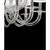 Contemporary Monumental Modern Transparent Murano Glass Chandelier by Simoeng for Simoeng For Sale - Image 3 of 8