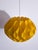 Mid-Century Modern Yellow Pendant Lamp by Lars Schiøler for Hoyrup, Denmark, 1970s For Sale - Image 4 of 5