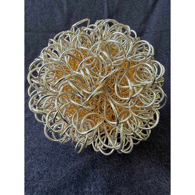 Metal Vintage Mixed Wire Sphere For Sale - Image 7 of 13