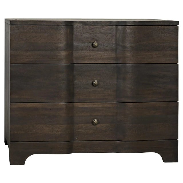 Mid-Century Modern NOIR Claudie Chest, Ebony Walnut For Sale - Image 3 of 10