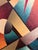 1960s 1960s Ratz Mid Century Modern Geometric Abstract Oil Painting For Sale - Image 5 of 6
