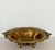 Mid-20th Century Large Scalloped & Floral Handles Brass Centerpiece Bowl For Sale - Image 4 of 10