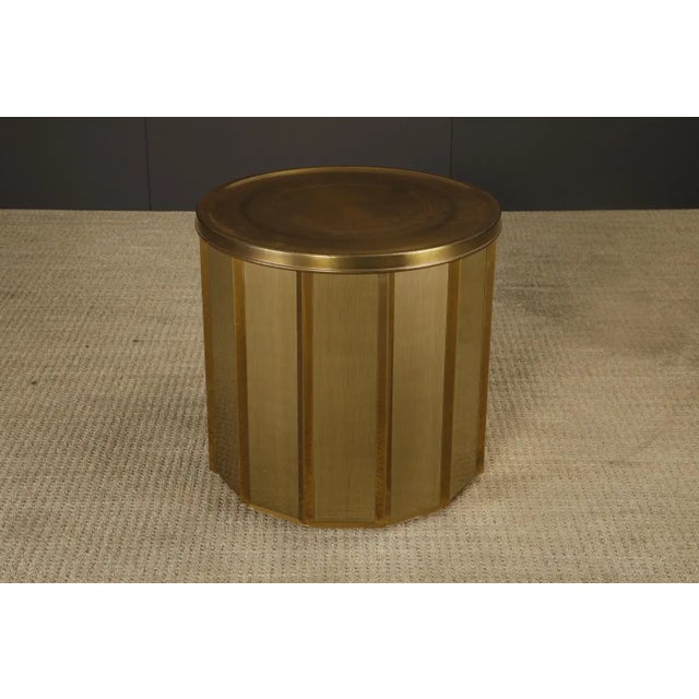 1970s 1970s Mastercraft Sculptural Brass Dining / Game / Center Table Base For Sale - Image 5 of 16