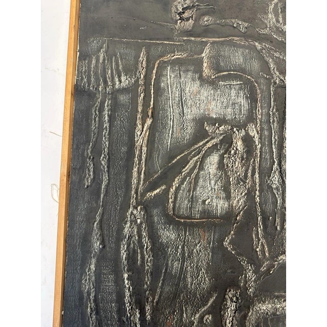 Modern Jon Wedewer, Informel, 1961, Mixed Media For Sale - Image 3 of 13