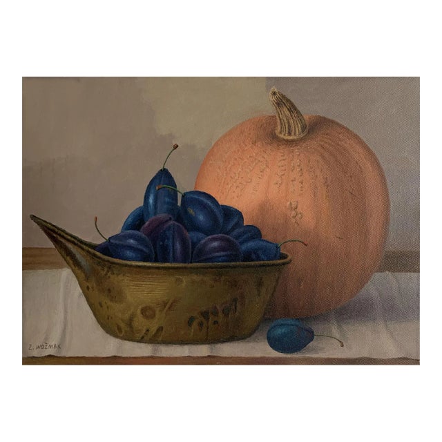 Zbigniew Wozniak, Still Life with a Pumpkin, 2008 For Sale