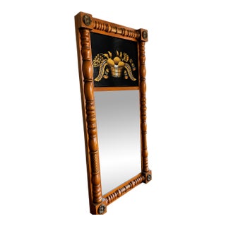Early 20th Century Lambert Hithcock Trumeau Mirror For Sale