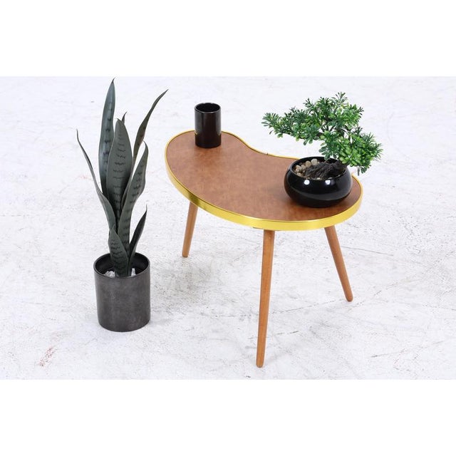 Vintage Kidney-Shaped Table, 1960s For Sale - Image 9 of 9