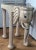 Light Gray Elephant Rolling Bar Cart For Sale - Image 8 of 12
