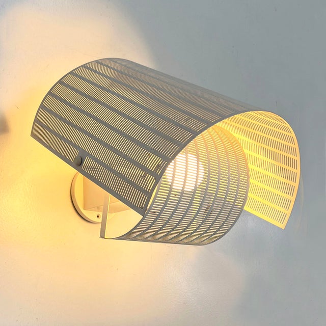 White Shogun Wall Lamp by Mario Botta for Artemide, 1980s For Sale - Image 8 of 12