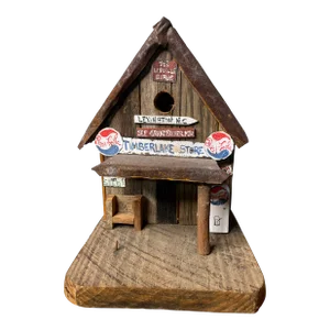 Vintage 20th Century Americana North Carolina Bird House by Bob Timberlake