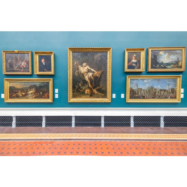 National Gallery Dublin, Paintings Room Interior Scene Contemporary Photograph by Richard Silver, 24 x 36 For Sale