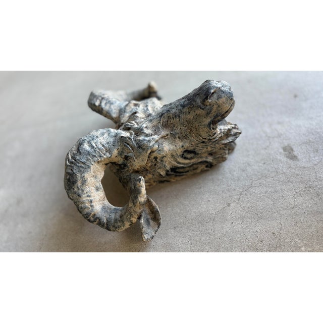 Antique Ram's Head From South of France For Sale In Houston - Image 6 of 10